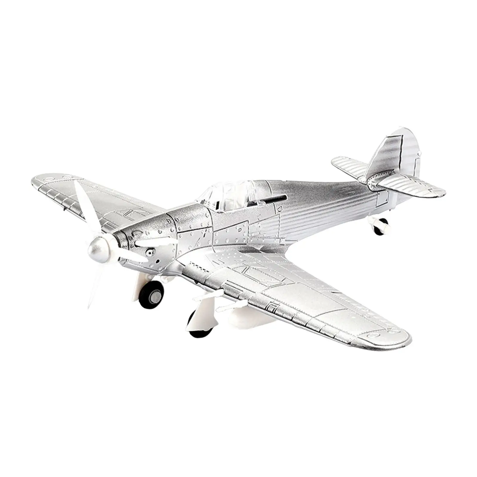 1/48 Building Toys Model Airplane Set Early Educational Toys Fighter Building Blocks Sets for Game Gifts Collectibles Ornament