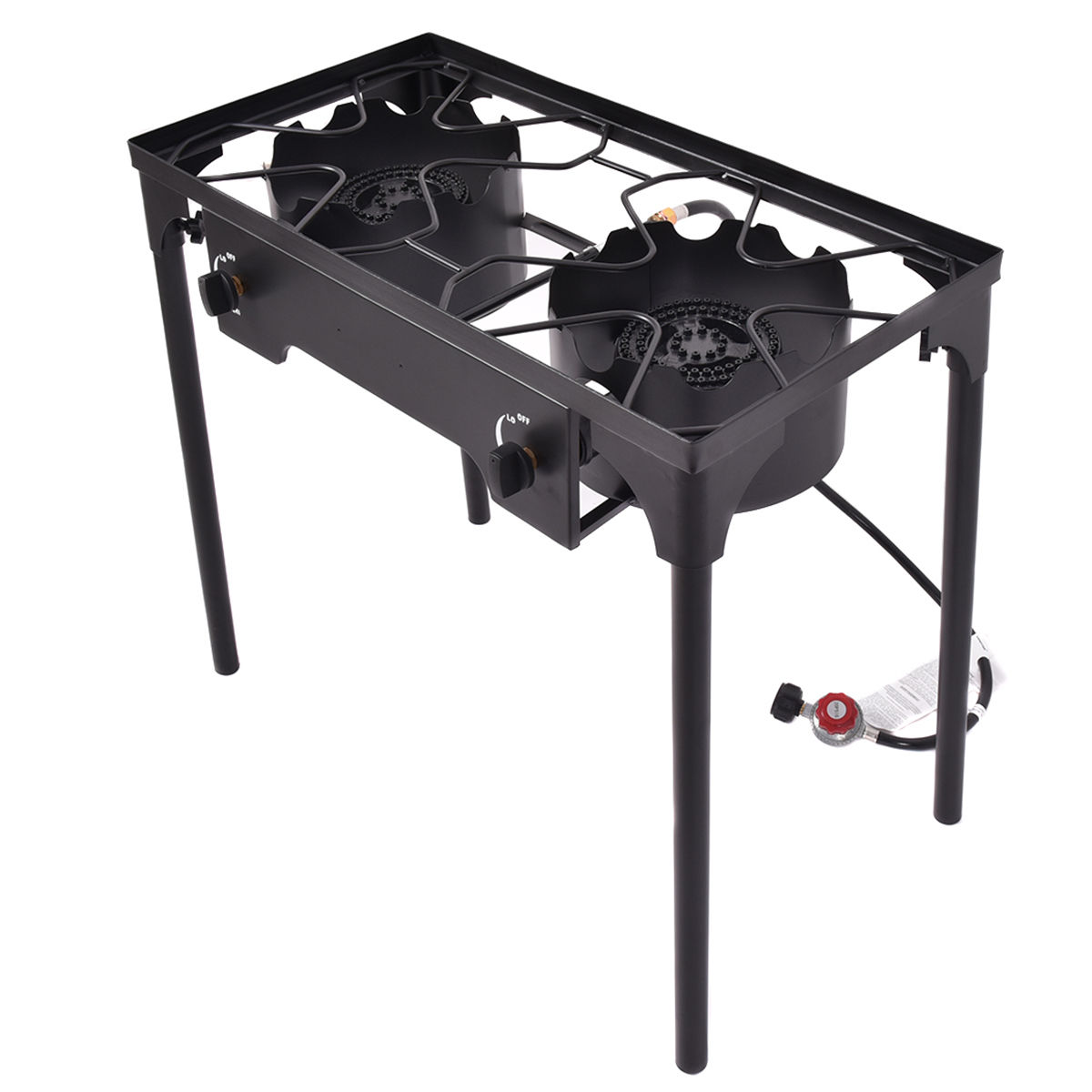 costway double burner gas propane cooker