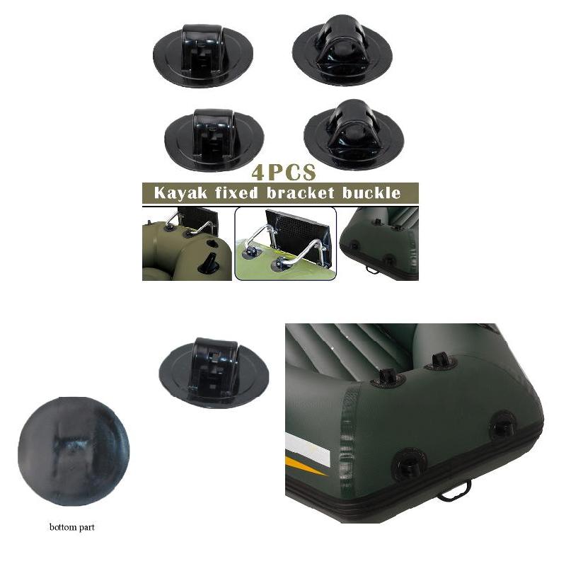 4Pcs Tülle Für Befestigung Elektromotor Schläger Haken Montieren Aufblasbare Fischerboot Teil Zubehör Motor Ständer Halter – Detail 8