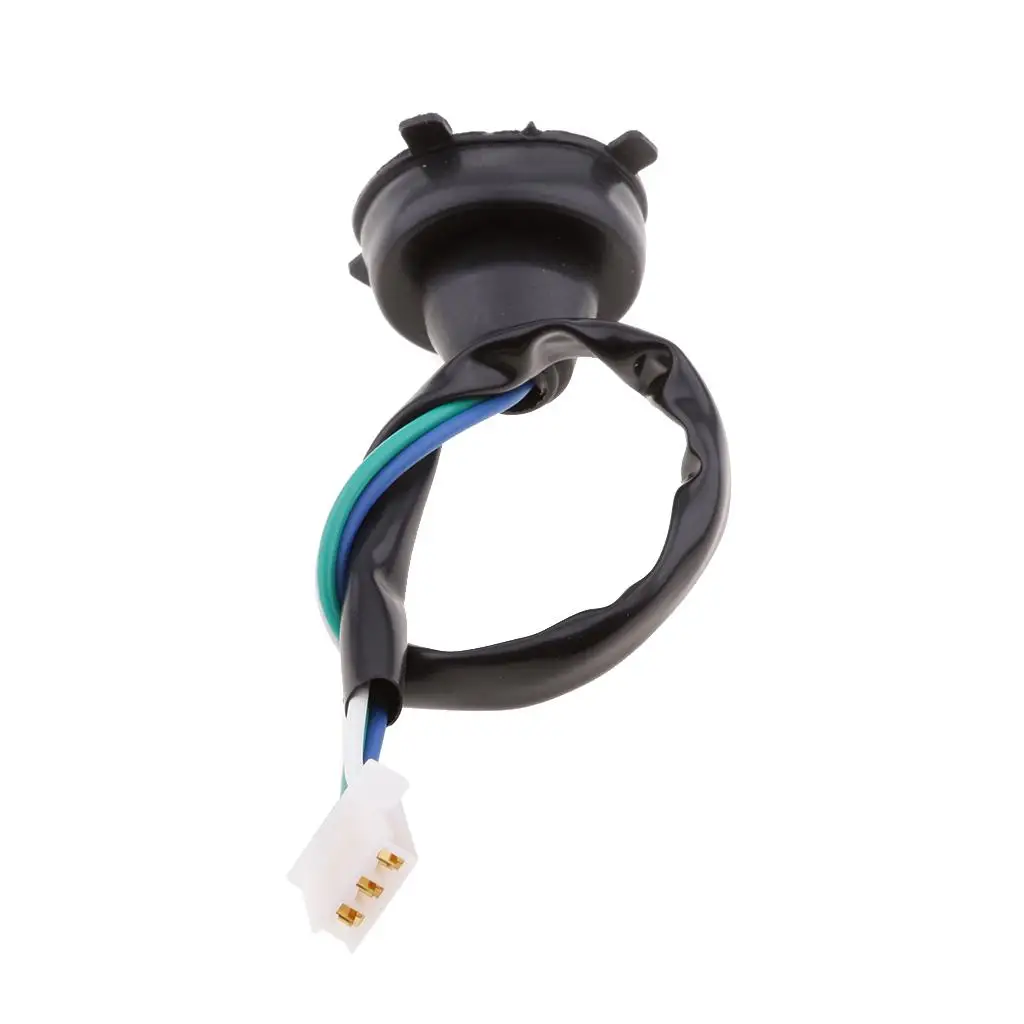 5pcs P15D Automotive Light Bulb Socket Base Holder Connection Wire Lead