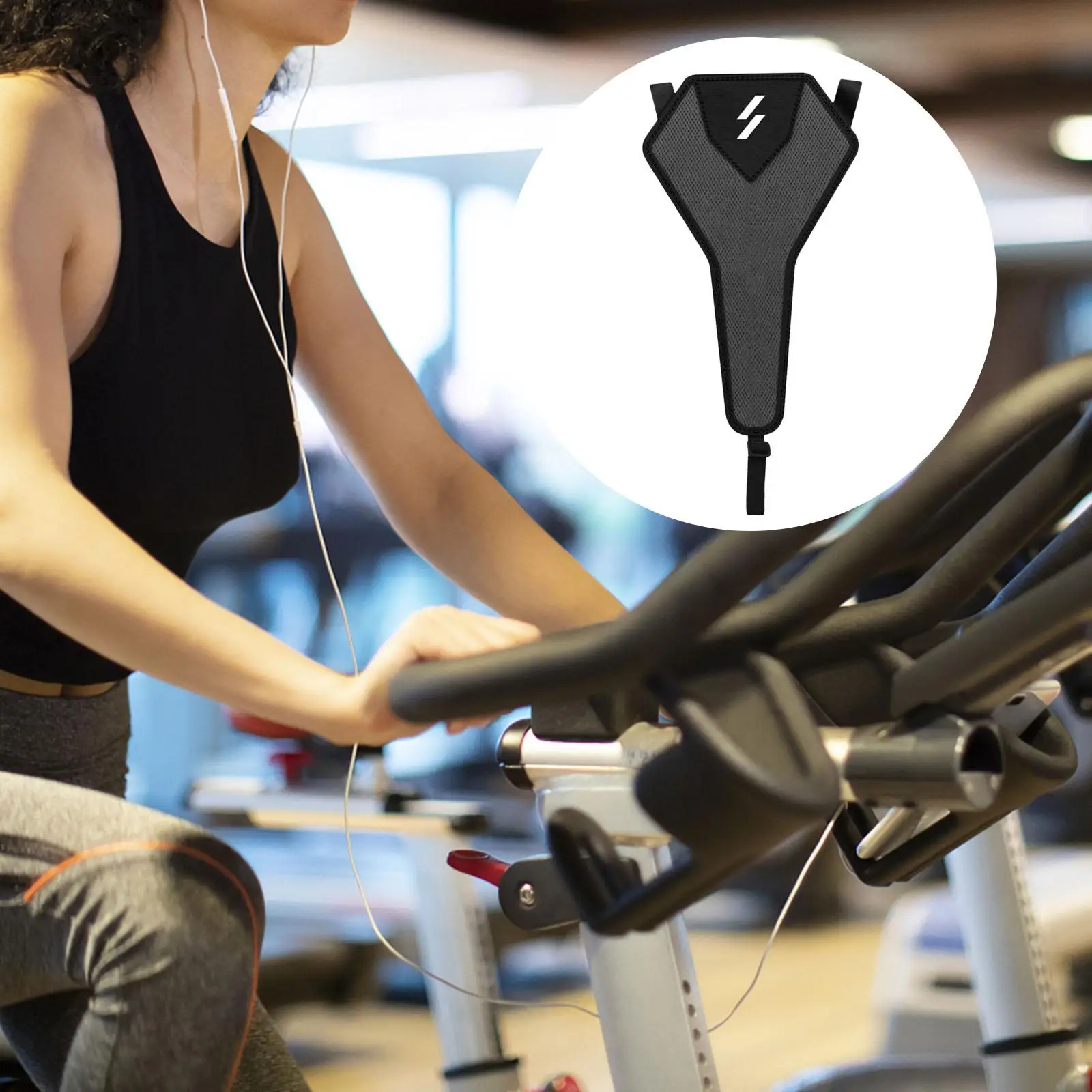 Bike   Sweat Absorbs  Trainer Indoor Cycling   Absorbs Sweat Strap 
