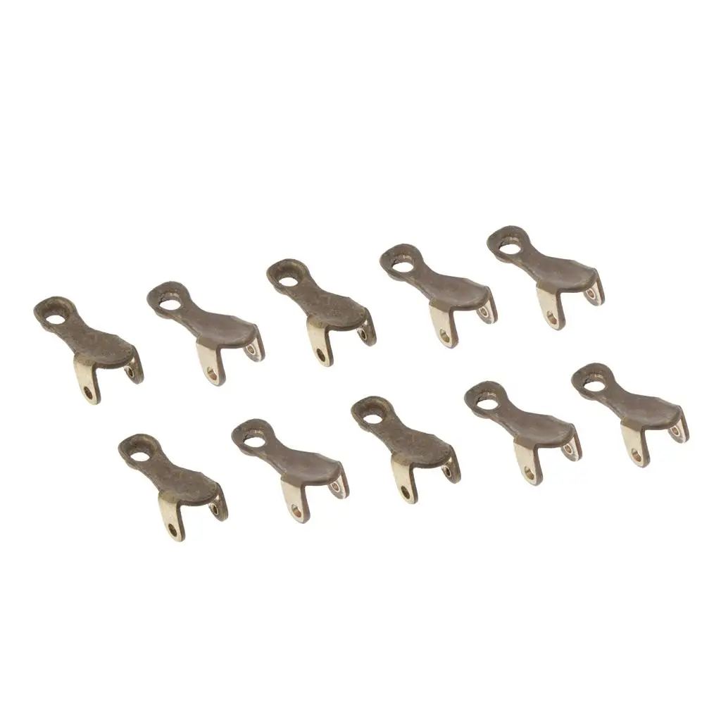 Set of 10 Spare Parts for Saddle Holder for Water / Wrench