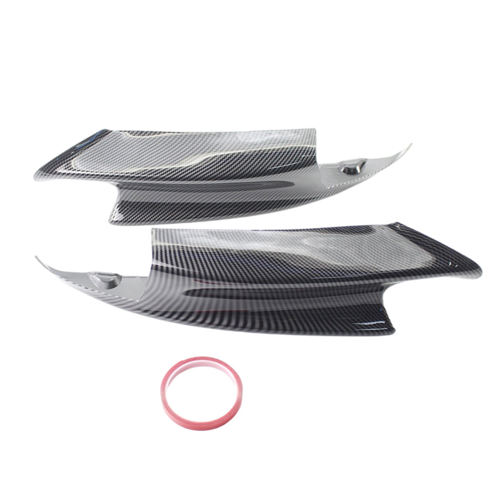 2 pcs Car Front Splitter Bumper Spoiler Lip for bmw E92 E92 07-2012 Accessories-Protective Clear Coated:  Rush Resistant.