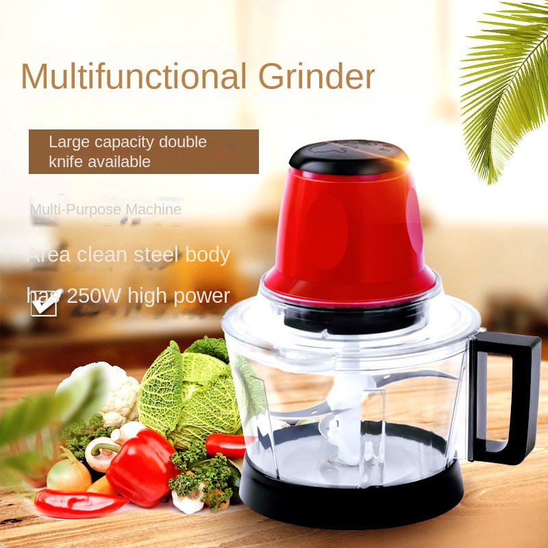 Title 1, 3L Large Capacity Meat Grinder Spice Garlic Cho...