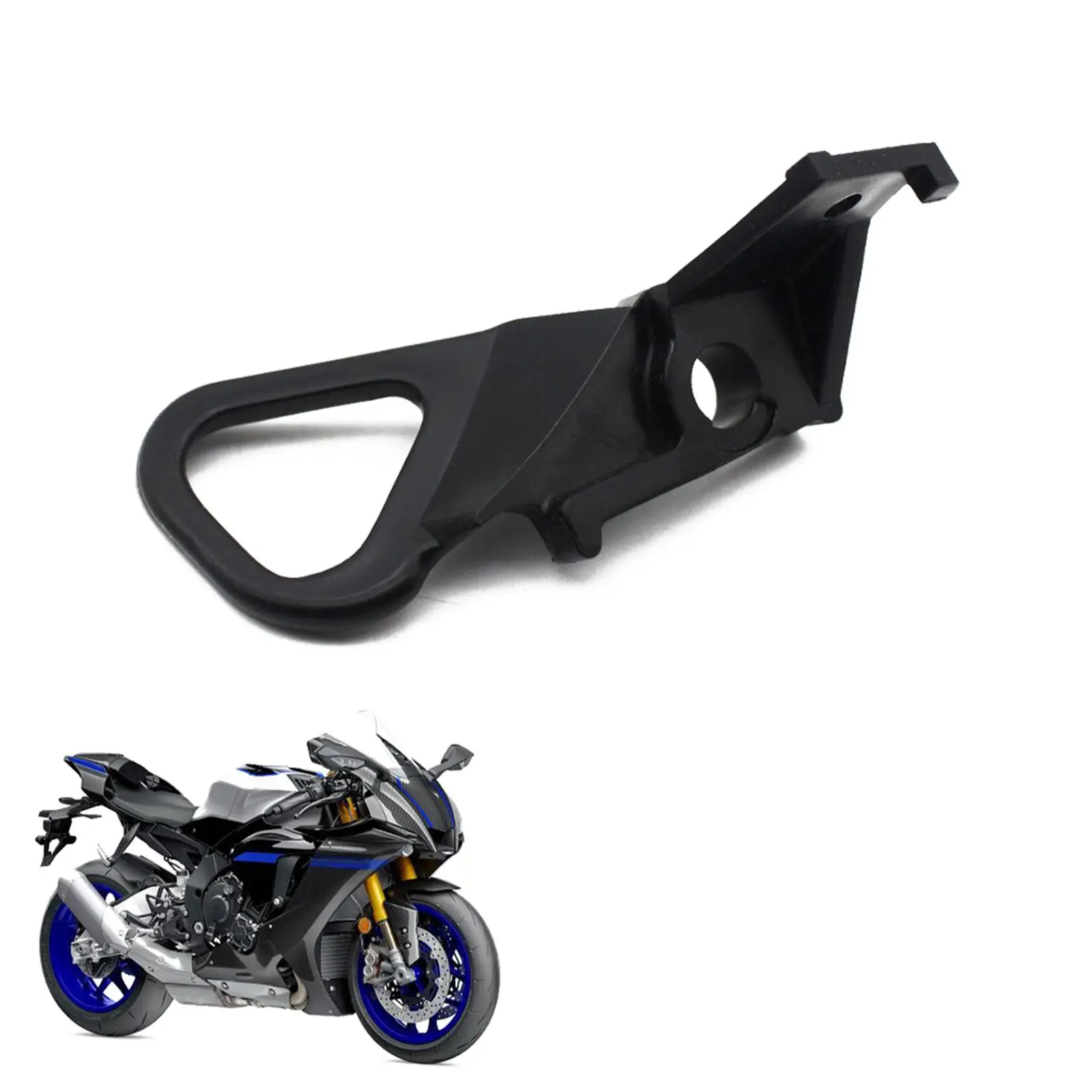 Black Oil Cup Bracket Easy Installation Professional Replacement Aluminum Alloy Oil Cup Bracket for Yamaha Yzf R1 2004-2014