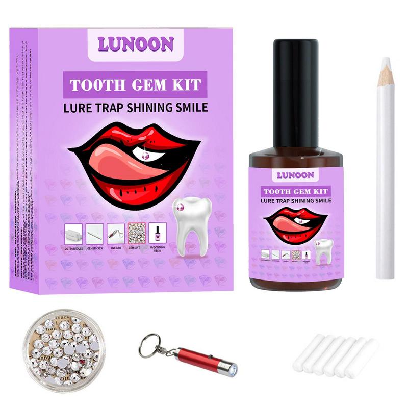 Best of Tooth Gem Kit Fashionable Removable Tooth Ornaments Firm Reliable Diamond Crystal Tooth Ornaments Jewellery For Reflective Teeth Reviews & Tips