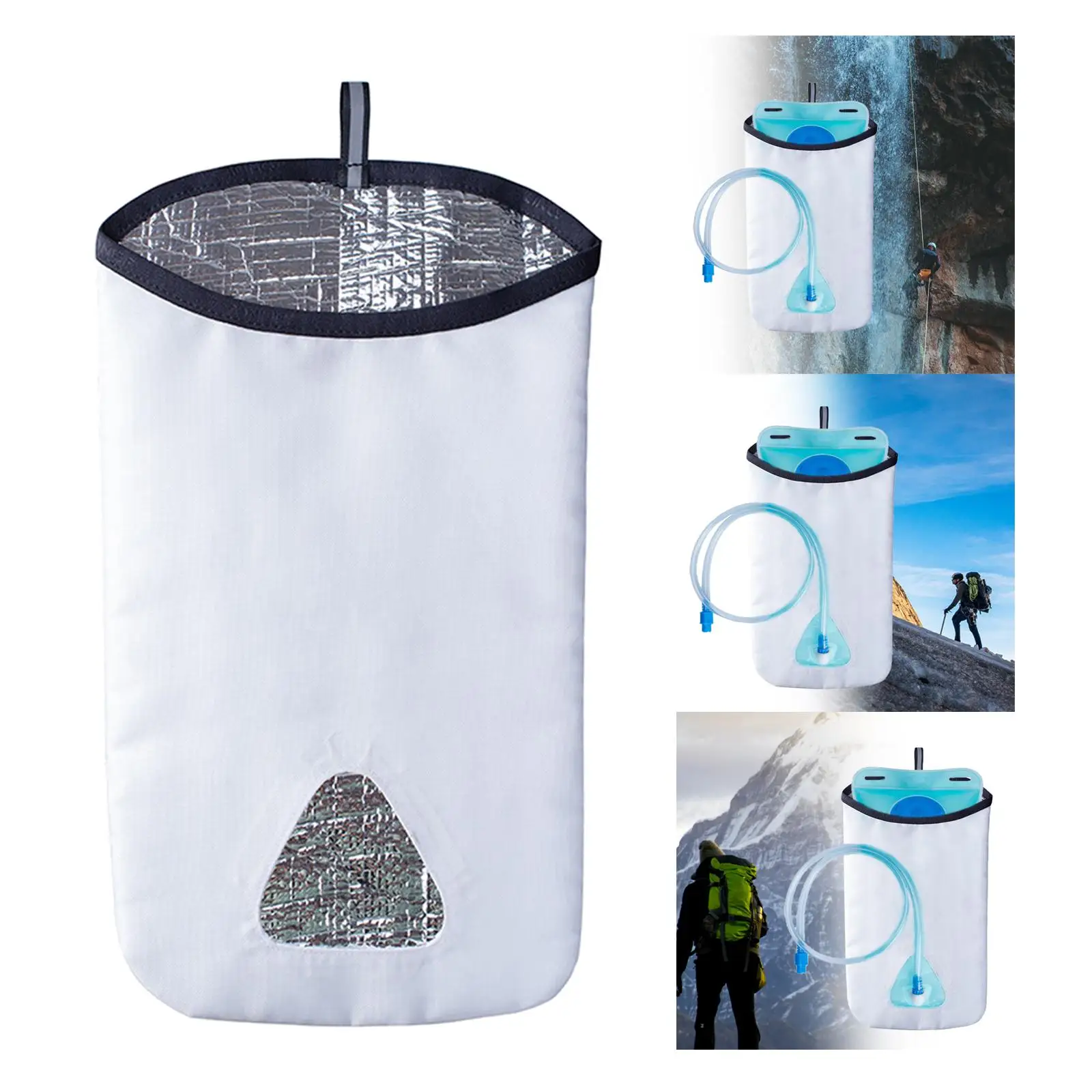 Portable  Bladder Cooler Bag Protective Water Reservoir Insulated  Cover Storage Camping Running Cycling Backpacking Snowsports