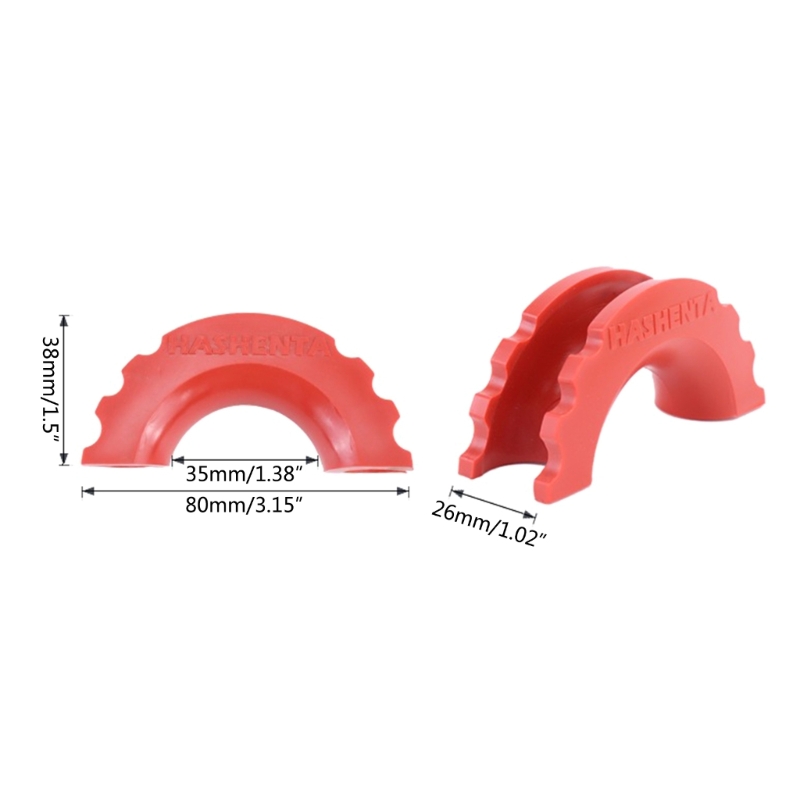 D-Ring-Schäkel-Isolierscheiben-Set, Anhänger-Stoßstangenschutz für 3/4 5/8 Off-Road – Detail 6