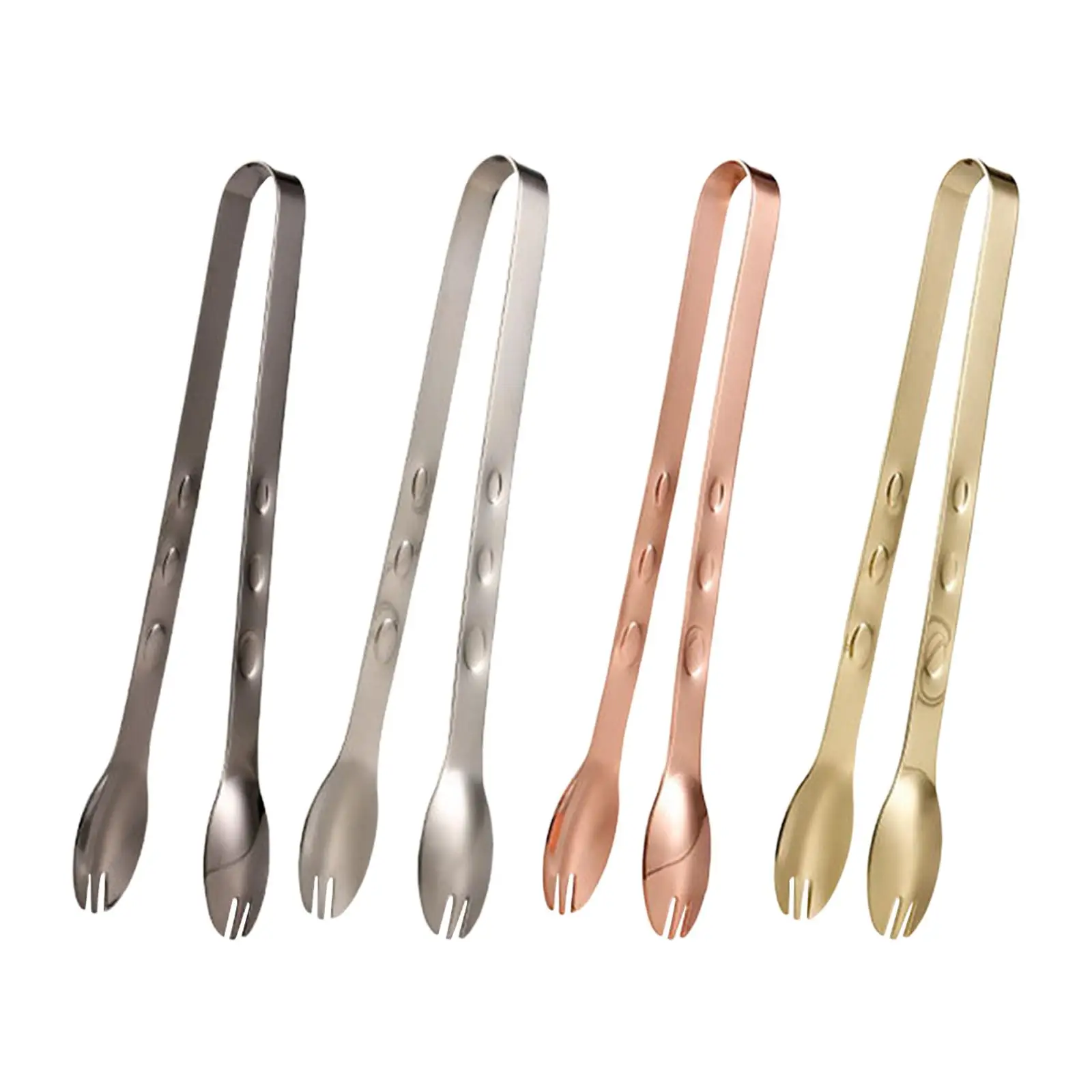 Sugar Tongs Stainless Steel Mini Serving Tongs for Home Bar Restaurant