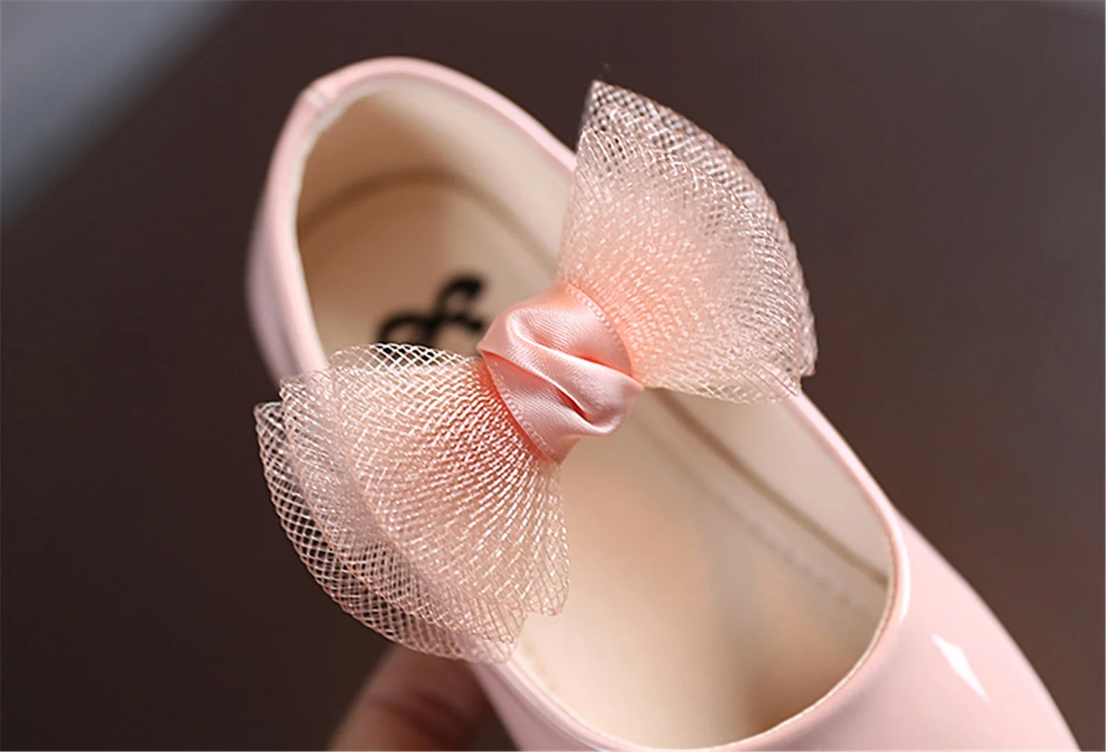 Children Girls Shoes Princess Ballet Flats Party Wedding Shoes Bowknot PU Leather Shoes Kids Summer Flats 1-6Y extra wide fit children's shoes
