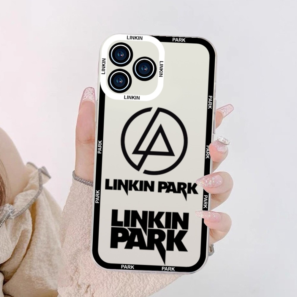 Чехол для телефона L-Linkin Hot Band P-Park для iPhone 11 12 Mini 13 14 Pro  Max, прозрачный чехол | AliExpress