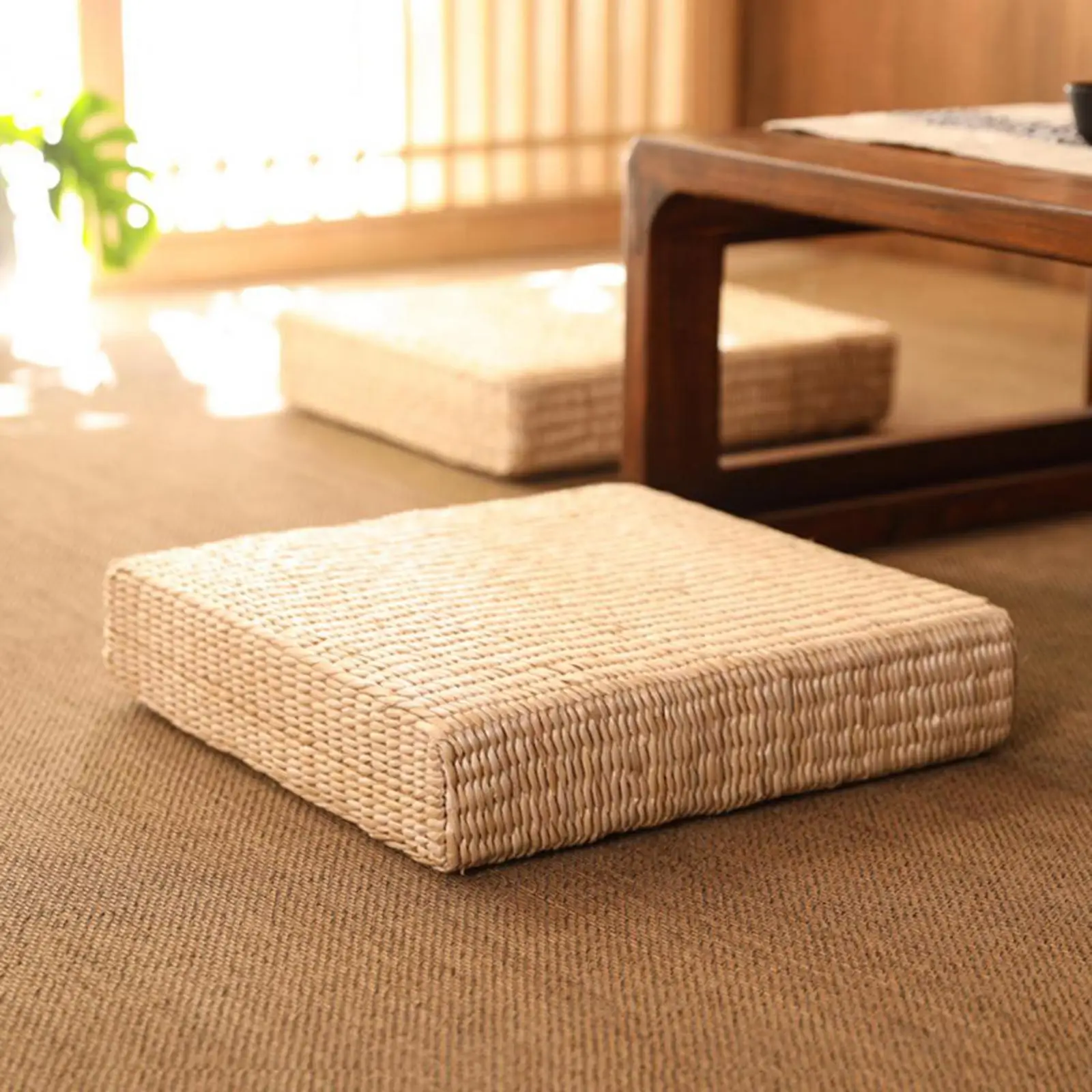 Yoga Pad Multifunctional Pillow Tatami Cushions for Office Dining Room Hotel Home