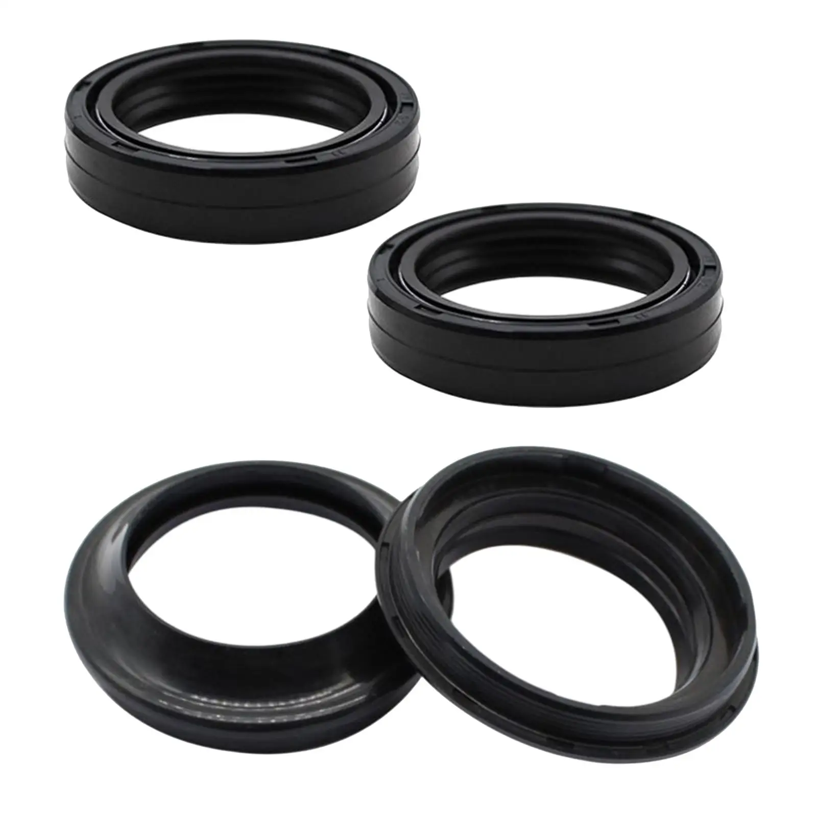 Motorcycle Fork Seal and Dust Seal Kit Rubber 49x60x10mm for Suzuki Rm-Z450 Dr-Z400SM RM250 Dr-Z400 Dr-Z400E