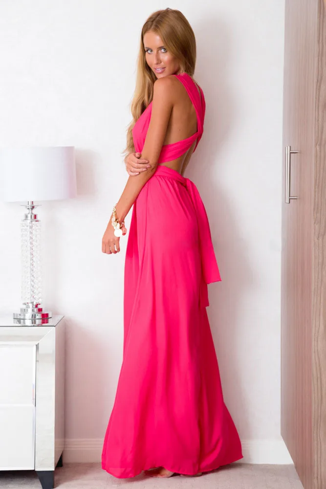 Sexy Women Maxi Dress Red infinity Long Dress Multiway Bridesmaids Convertible Wrap Party Dresses Robe Longue Femme XXL -S8b8aeafeecad4357a61a031e6f617f60p