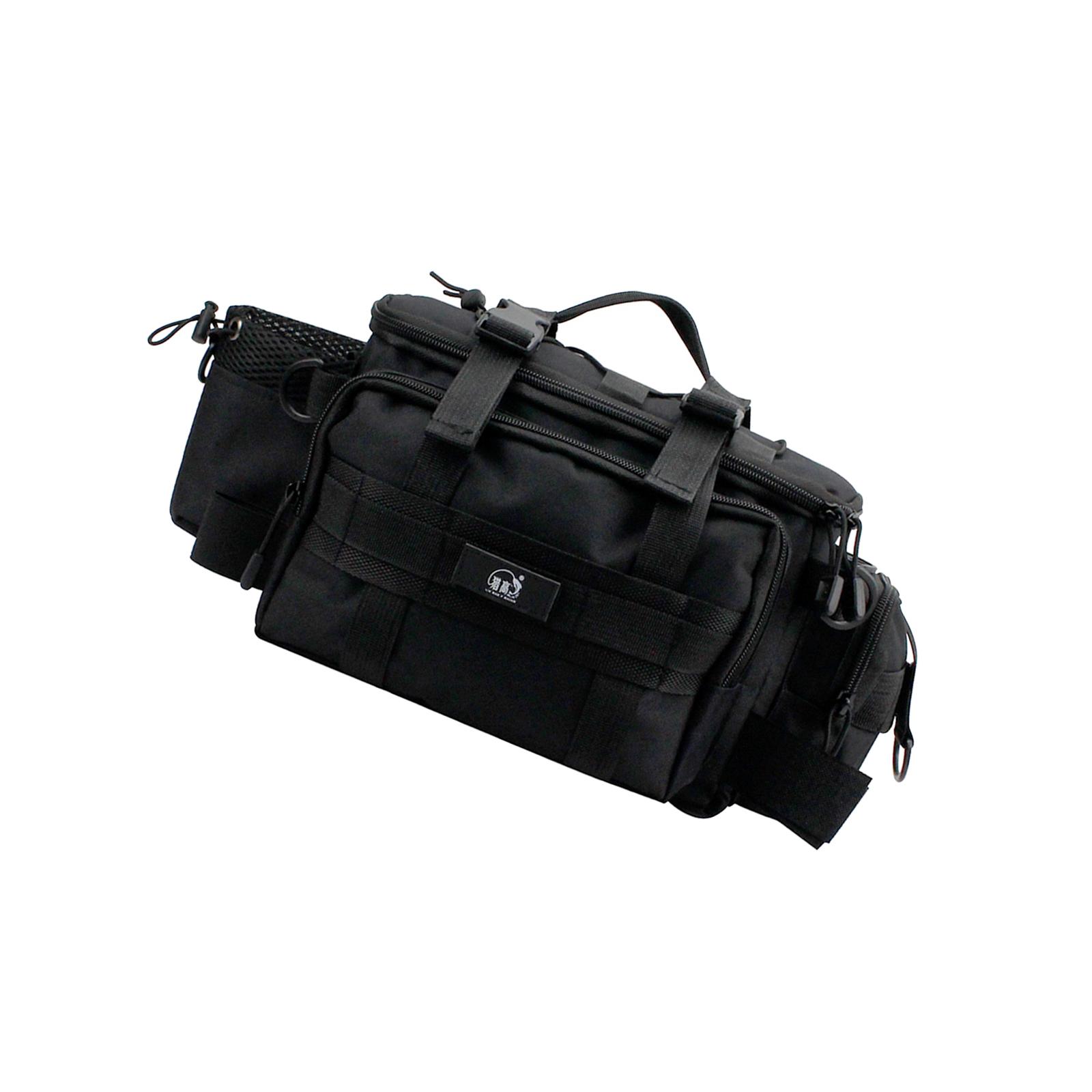 Multi Functional Fishing Tackle Bag with Shoulder Strap and Handle Handbag