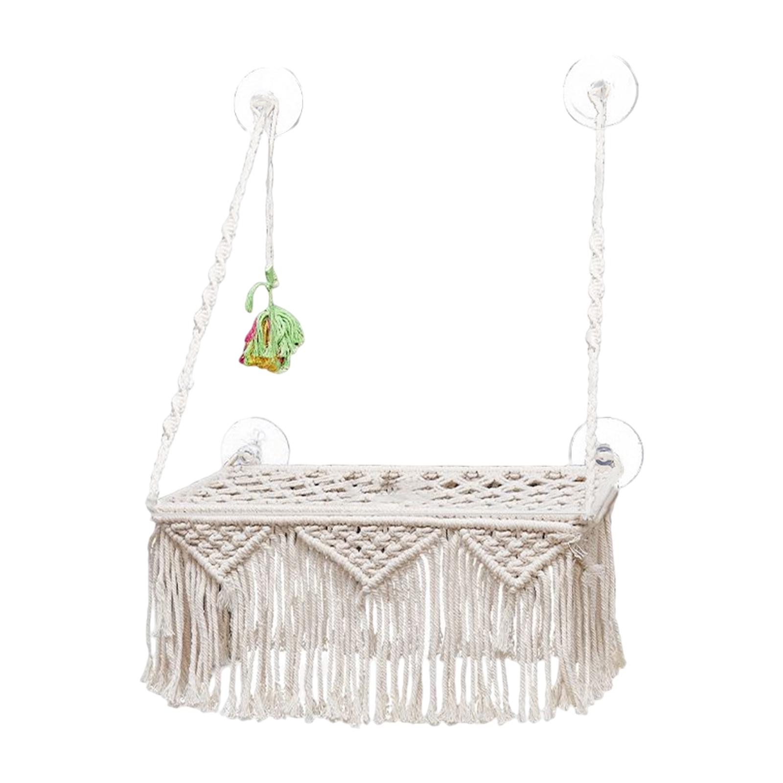 Title 6, Macrame Cat Hammock Saving Boho Sem Tapete Cama...