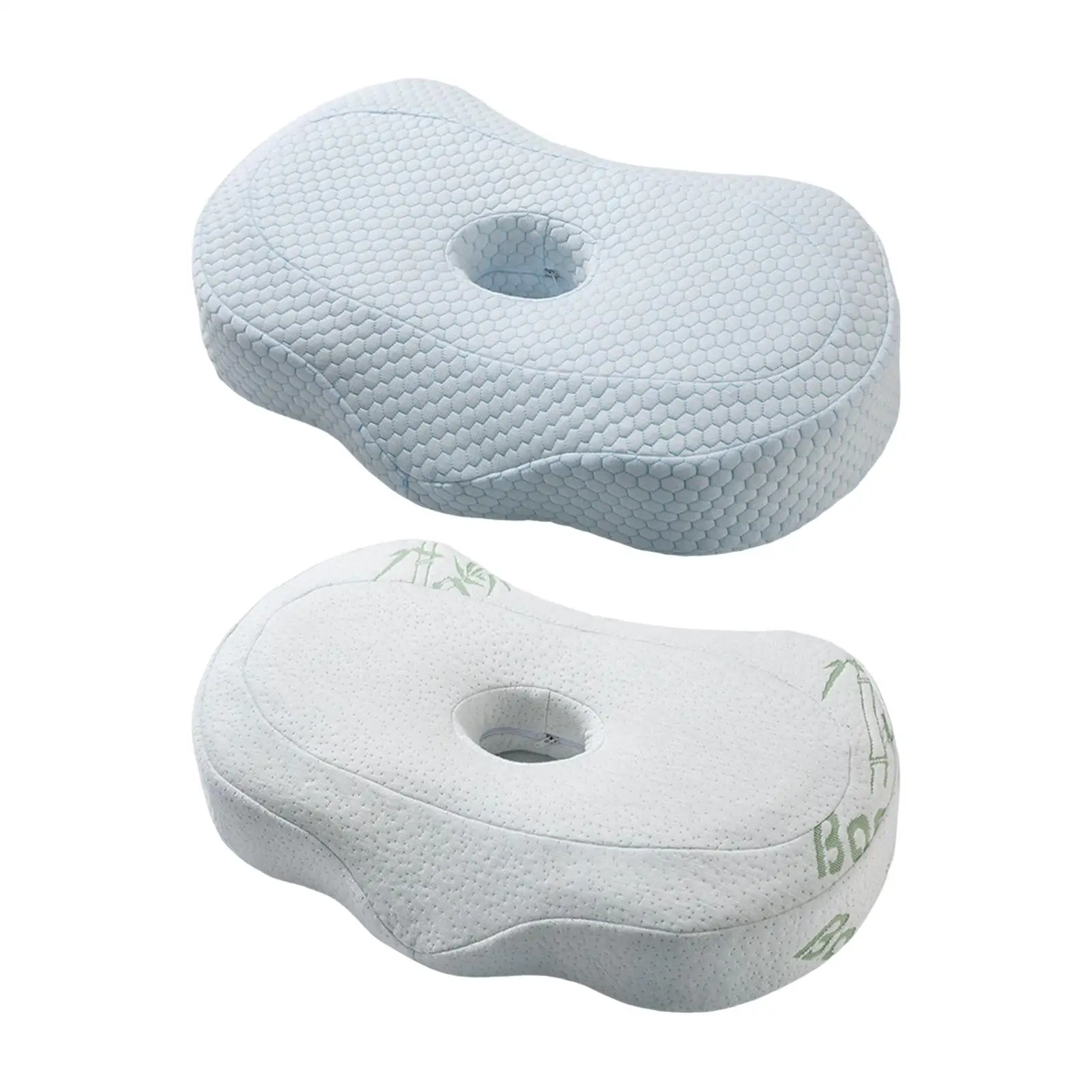 Side Sleeping pillow Protector Ear Piercing Pillow for Traveling Camping Backpacking