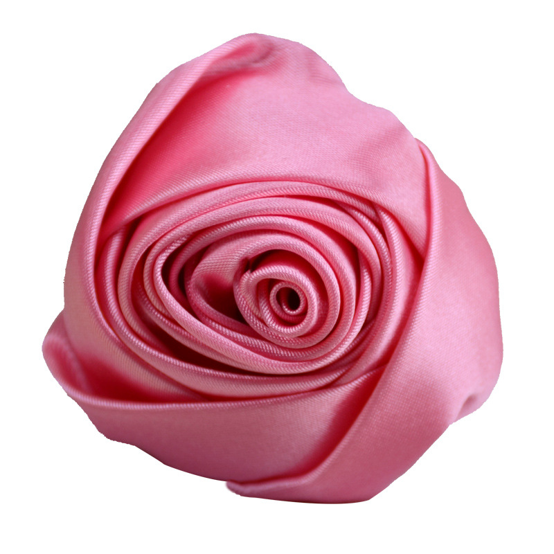 4 Teile/los 5,5 cm Satin Stoff Handgemachte Dreidimensionale Simulation Rose Knospe Großhandel DIY Schmuck Schuhe Und Hut Zubehör – Detail 19