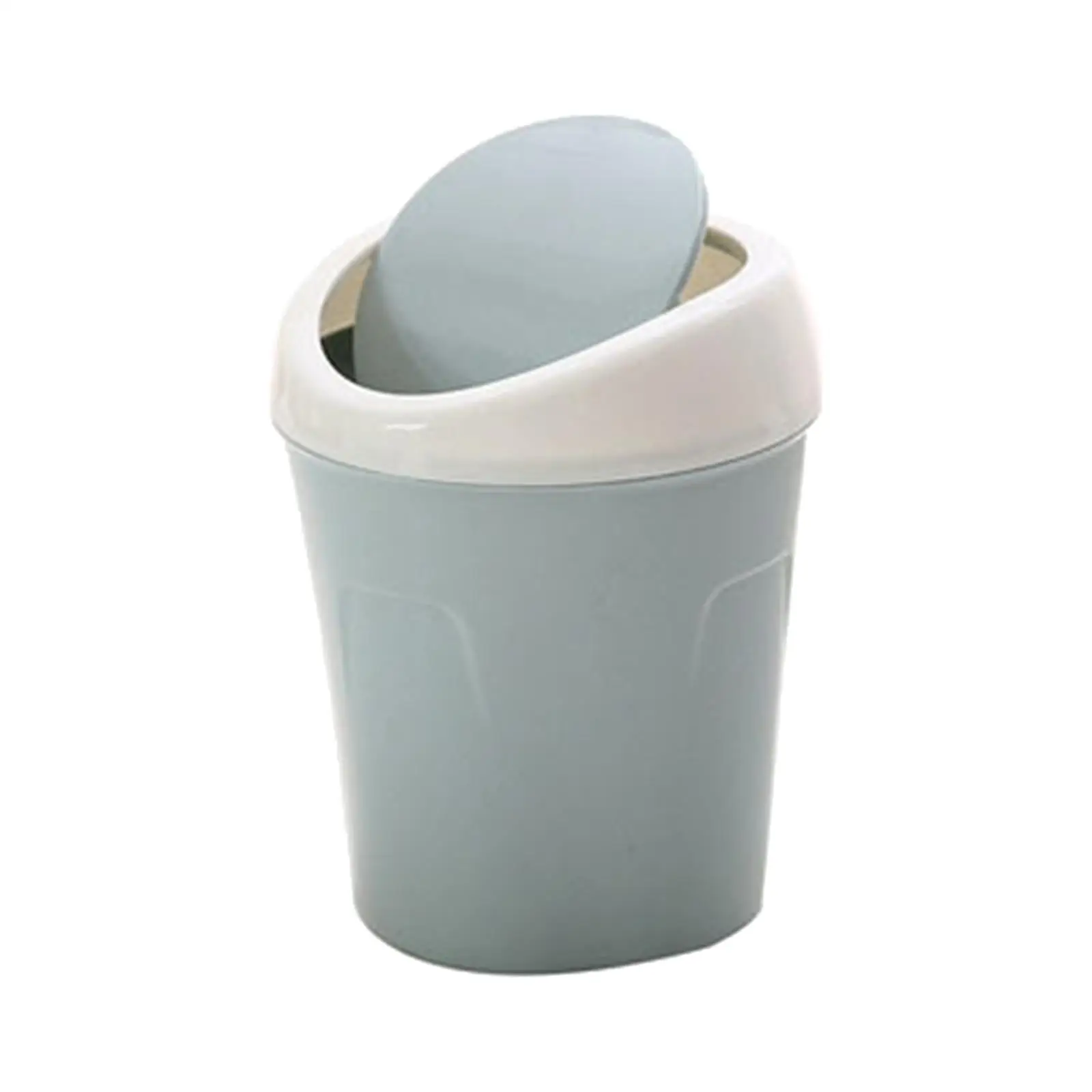 Garbage Bucket Storage Box with Lid Multipurpose for Desktop Indoor Dorm