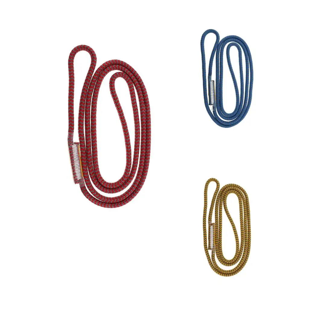 25KN 8mm 100cm Prusik Knot Friction Hitch Rope Loop for Arborist Climbing Caving Ziplining