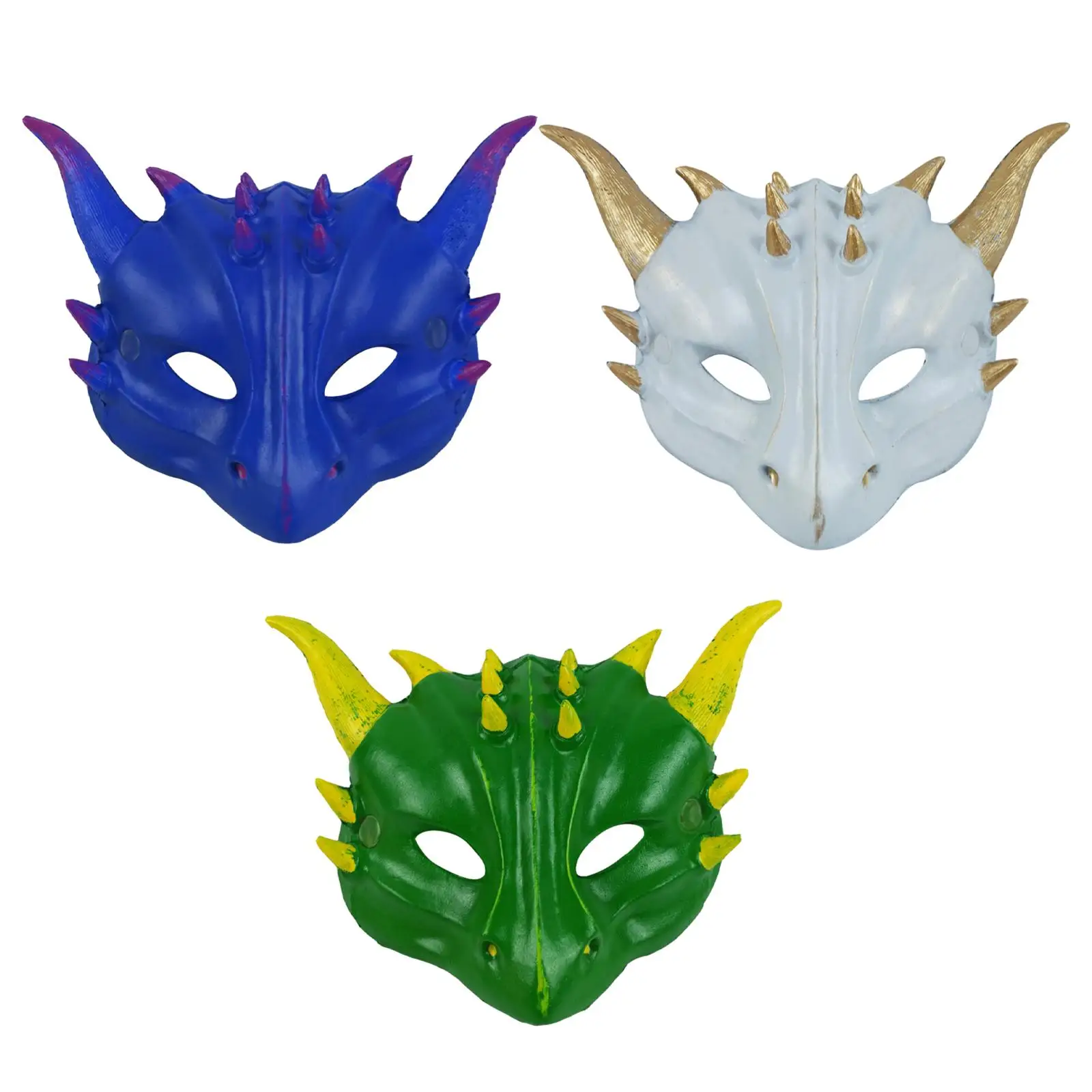 Kids Dragon Mask Cosplay Masquerade Mask for Party Favor Prom Halloween