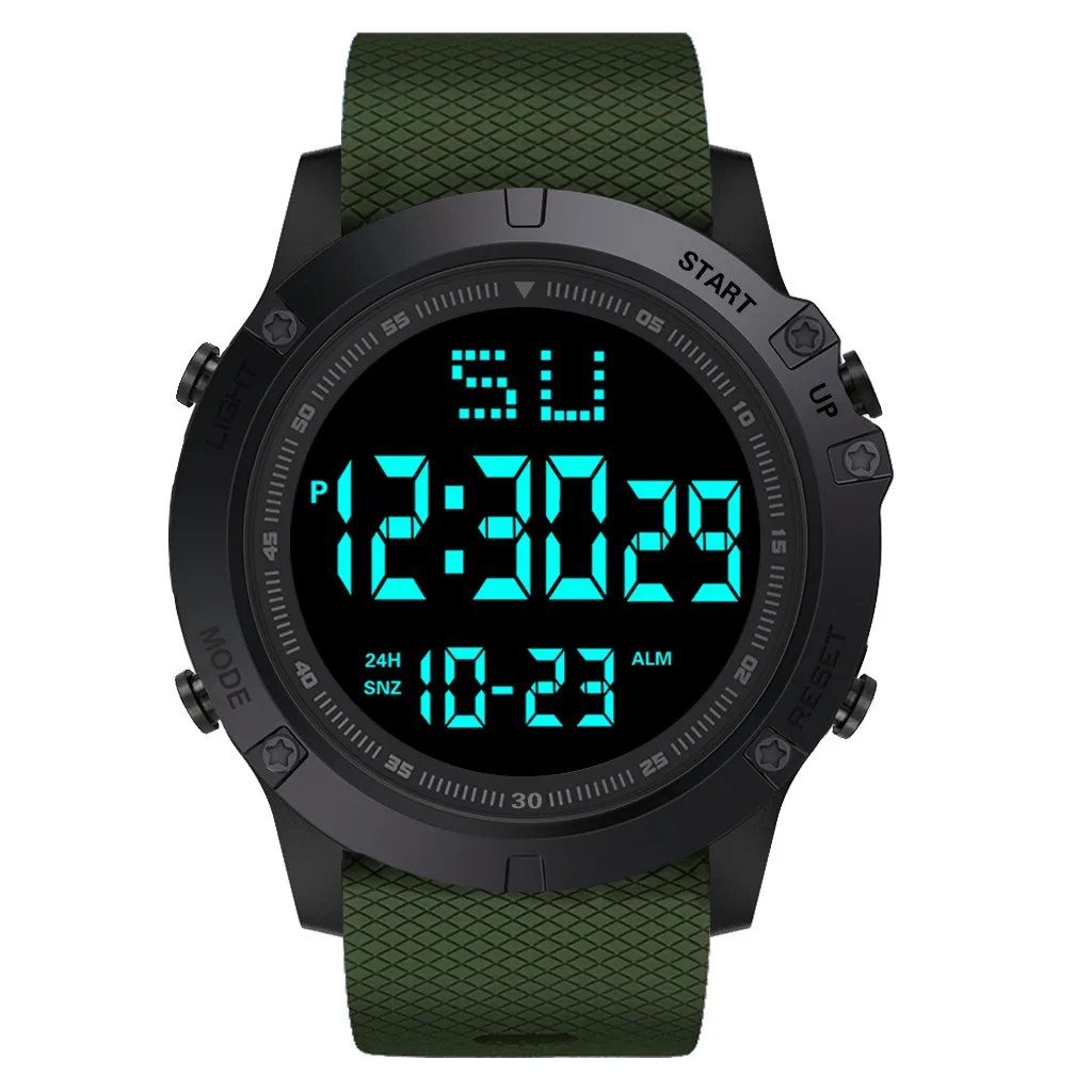 Fashion Led Digital Watch Men Waterproof Electronic Watch Date Military Sport Rubber Quartz Watch Alarm Relogio Masculino 2022