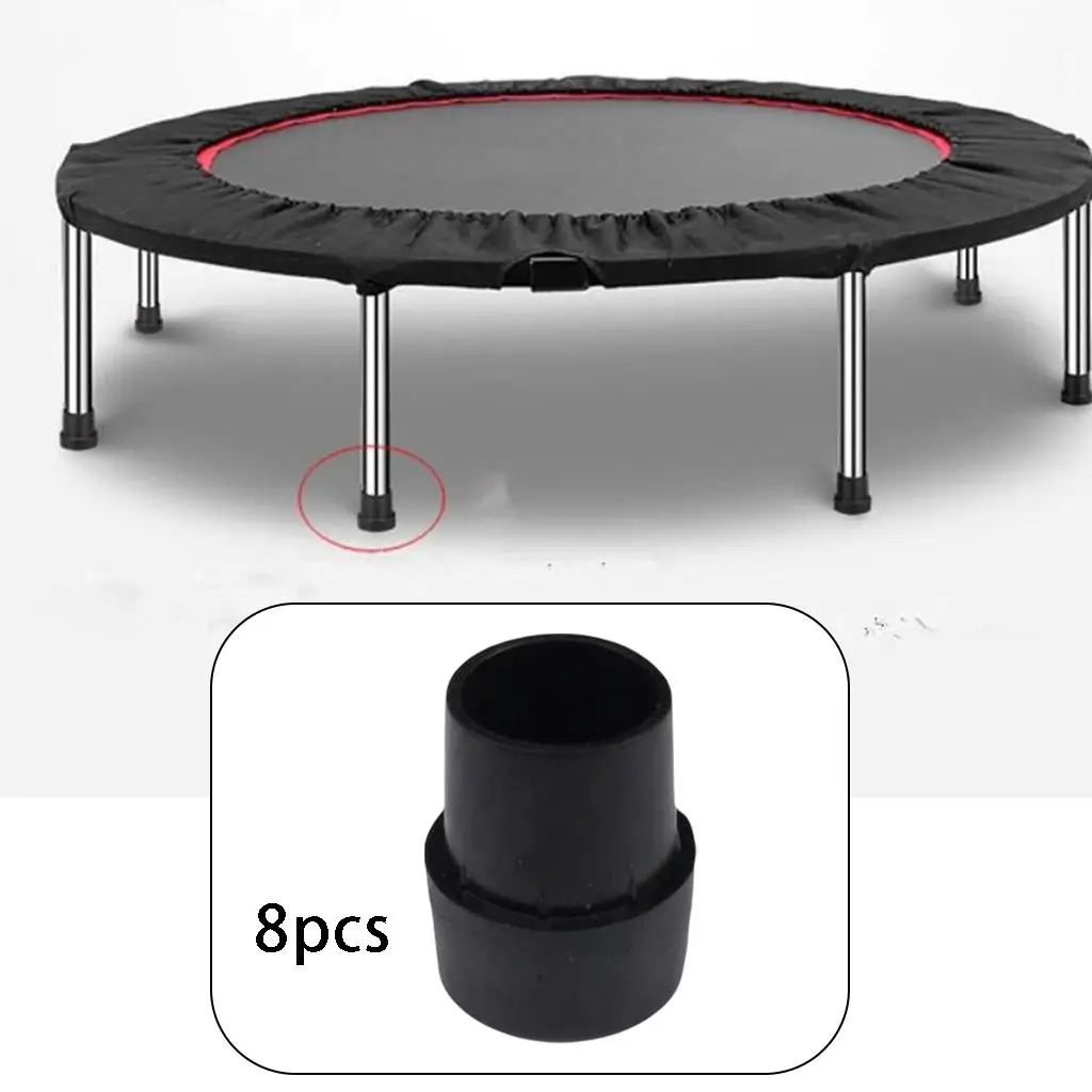 Trampoline Leg Covers Rubber Leg Tips Prevent Noise Jumping Bed Pipe Cover
