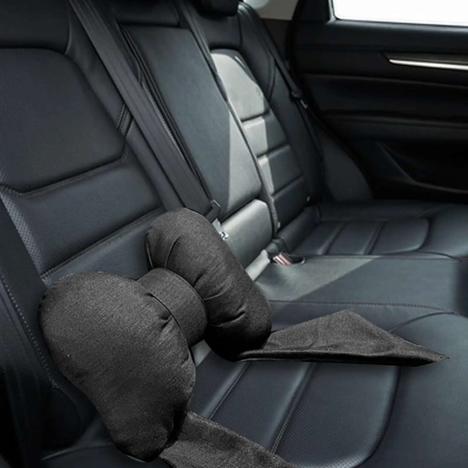 Car Lumbar Cushion Cute Bow Tie Interior Accessories Decorative Universal Car