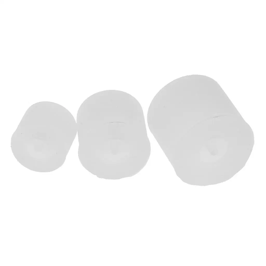 3 Pieces Assorted Size Sphere Silicone Pendant  Making Crafts