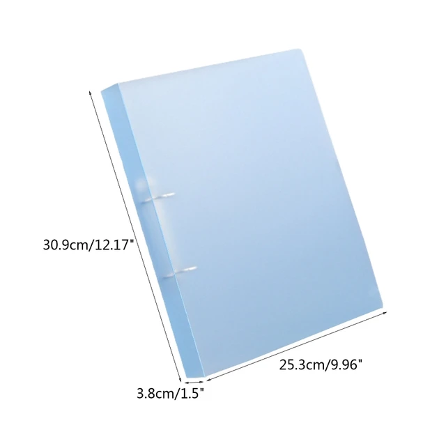 A4 Binder Folder 2-ring File Binder File Folder Cover Office