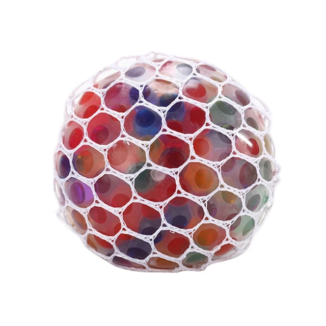 Balle de raisin colorée Anti-stress, jouet Squishy, Anti-stress
