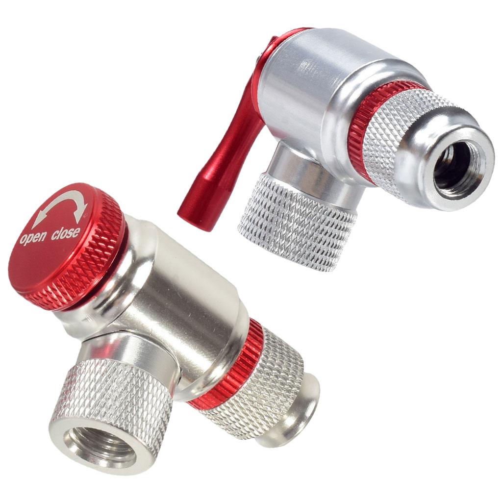 Bike CO2 Inflator Head Portable Quick & Easy Cycling Repair Accessories