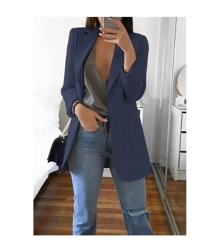 Title 32, Blazer Woman Clothing Tratza Office Wear Fashio...