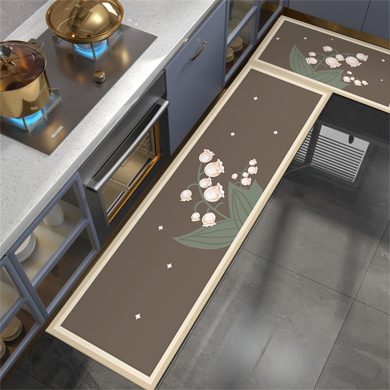 Anti-slip Kitchen Mat for Floor Mat Washable Carpet Absorbent Entrance Doormat