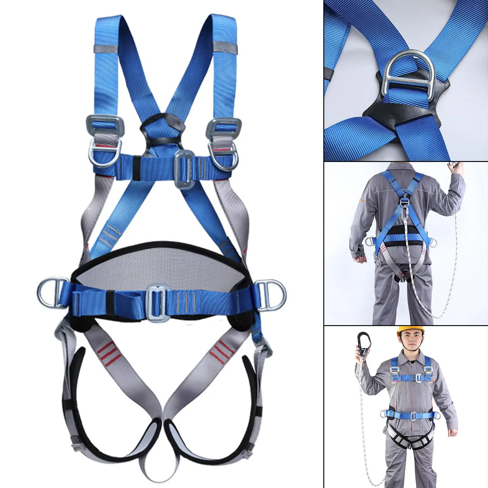 Outdoor Full Body Rock Climbing Harness Harness Belt Fall Protection for