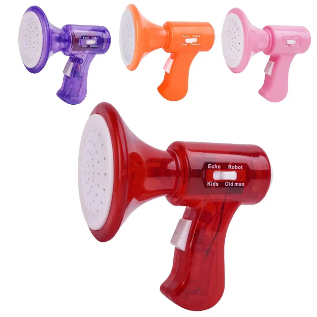  Mini Voice Changer Megaphone Kids Novelty Joke Prank Toy Gift