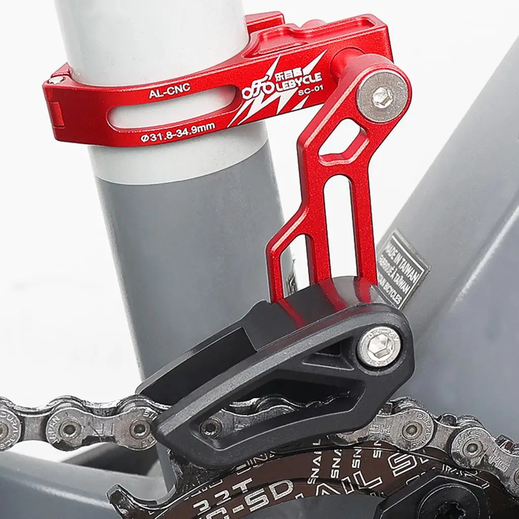 Chain Guide BB Mount Aluminium Alloy Mount Bike    Chain , Single  Chain Device with Installation Tool