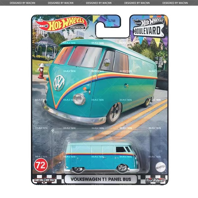 Original Hot Wheels Automobile Boulevard Premium Models 1/64 Volkswagen Bus  Honda Civic Van Car Toys For Boys Metal Real Riders -  Railed/motor/cars/bicycles - AliExpress