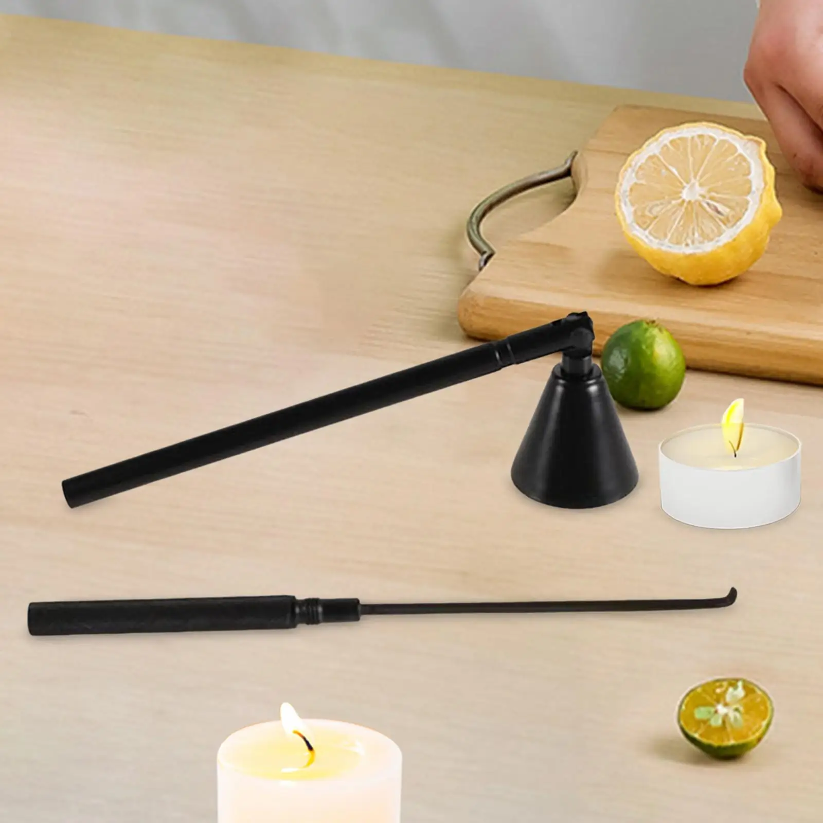Candle Snuffer Candle Wick Hook Candle Care Tools Candle Accessories Candle Wick Cover for Tea Light Candle Home DIY Gifts