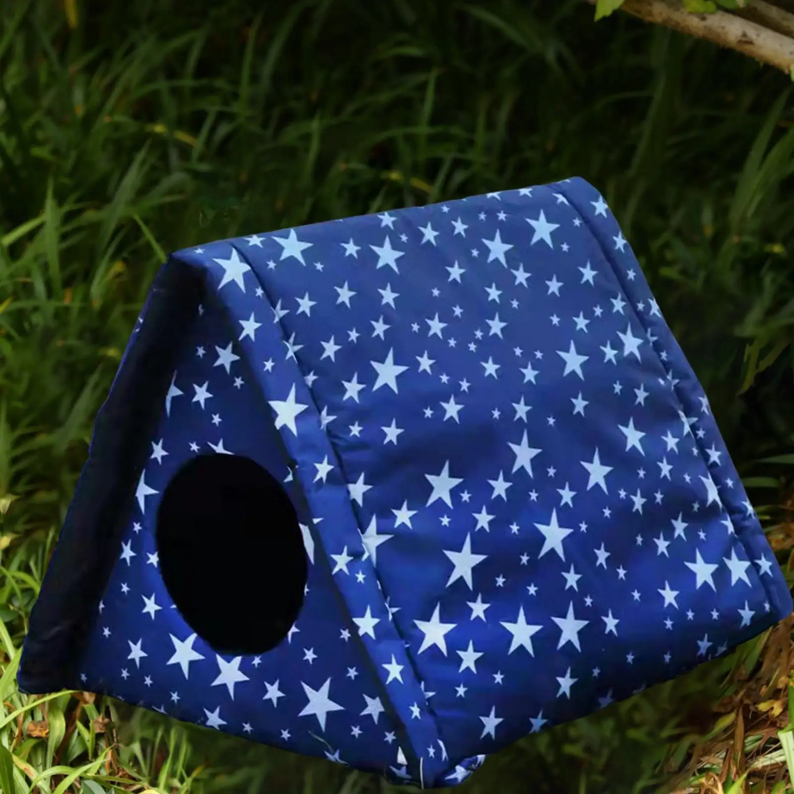 Outdoor Cat House Weatherproof Puppy Kitten Small Dog Kennel Furniture Cabin