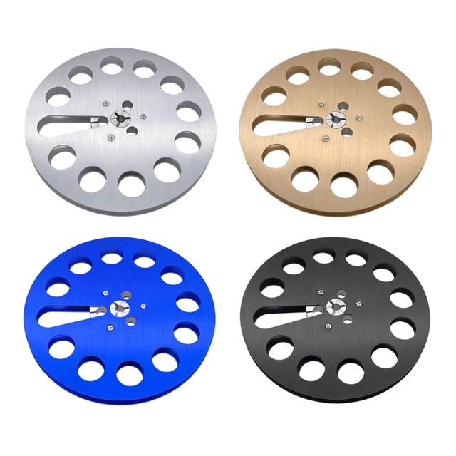 7 Magnetic Tape Reel Aluminum Empty Spool Takeup- Reel with 12