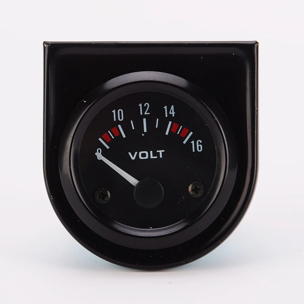 52mm Car Motor Auto Voltmeter Digital LED 8-16 Volt Voltage 