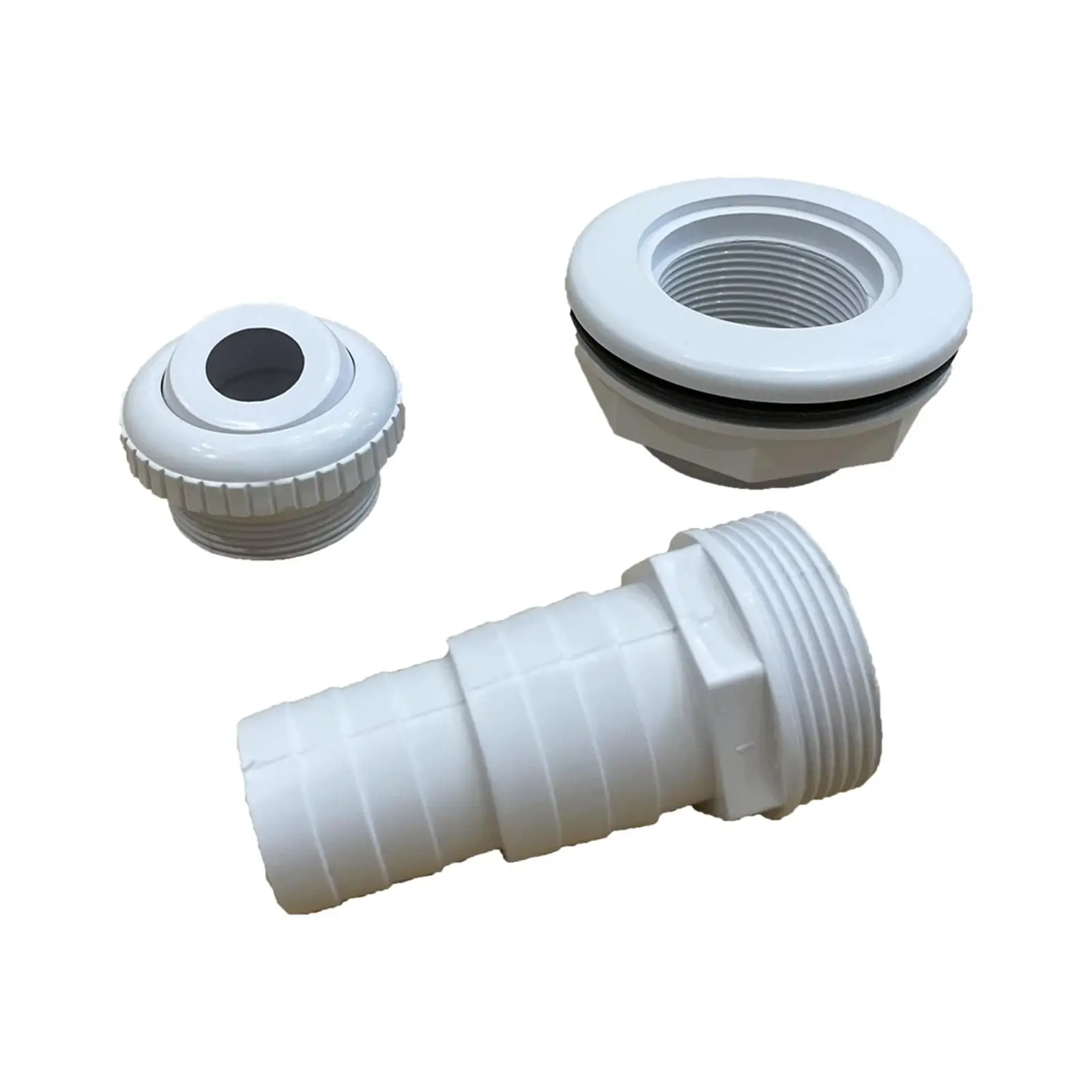 Complete Return Inlet Jet Fitting Durable with Gasket And Adapter for Ground