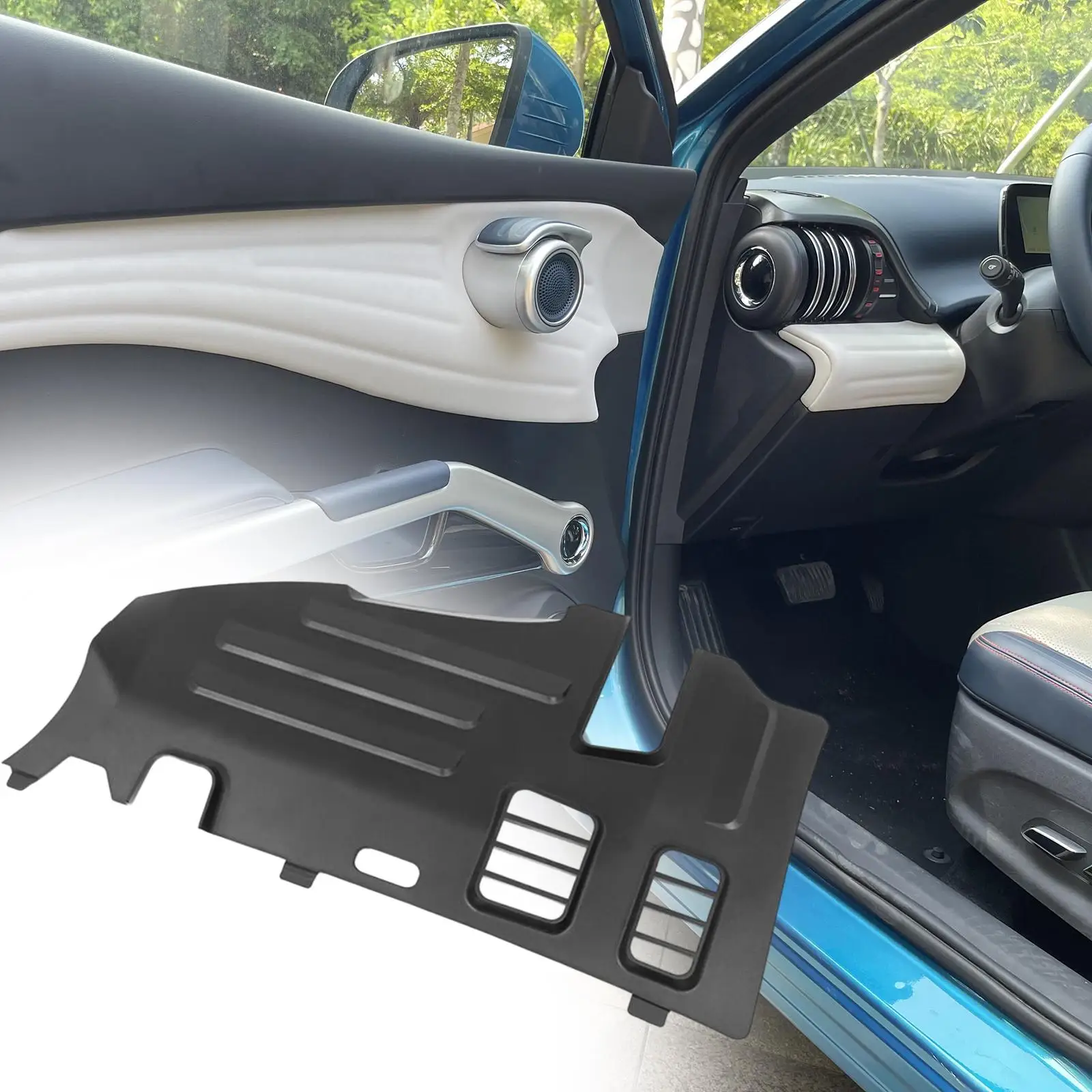 Driver Anti Kick Panel Trim Car Interior Accessories Anti Kick Fender Cover for Byd Yuan Plus Repair Part Easy Installation