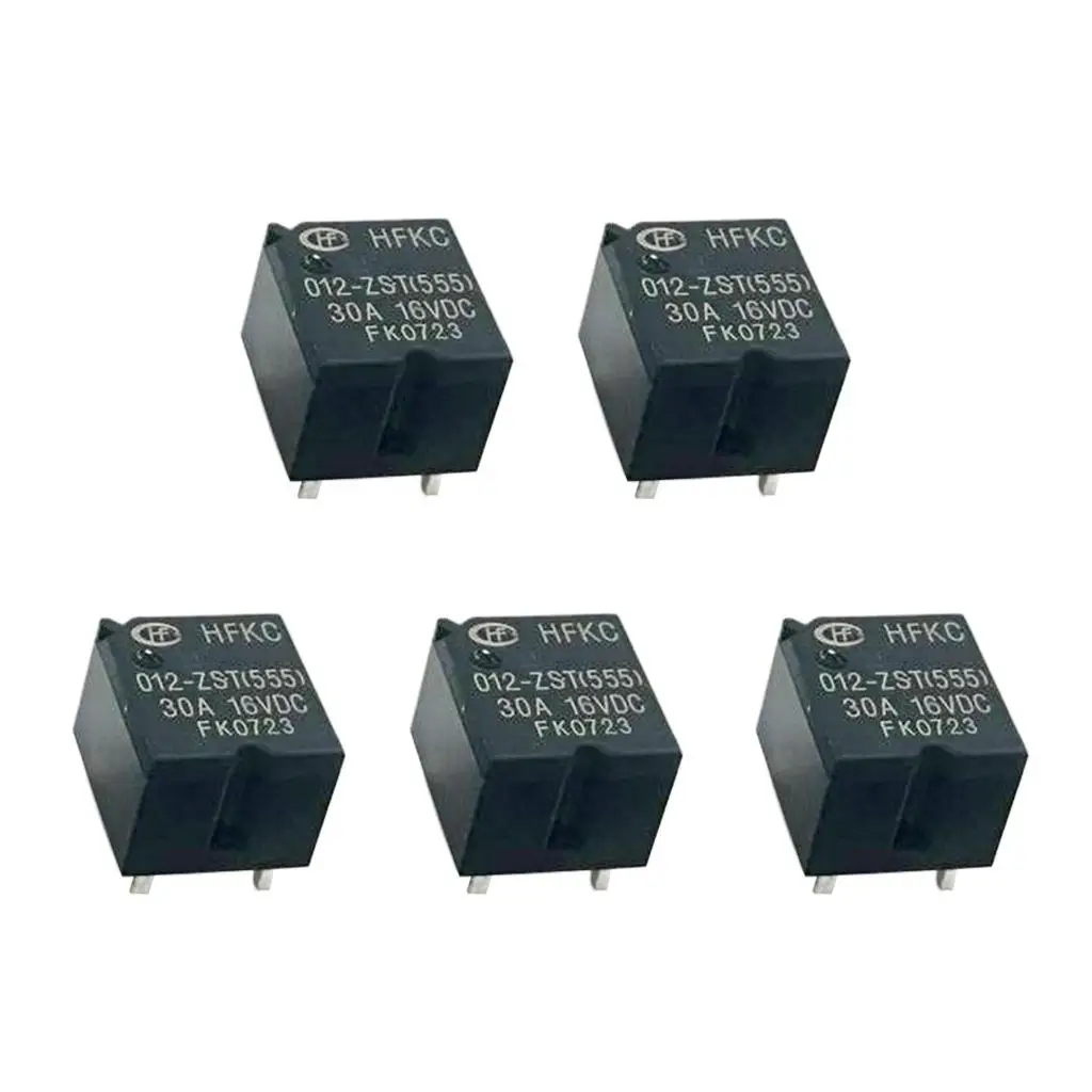 5 Lot DC 12V 30A Automotive Long  Delay Micro Automotive Relays