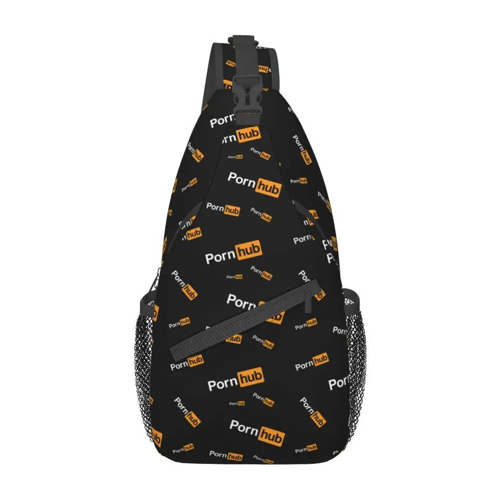 Casual pornhubs padrão sling sacos para viajar