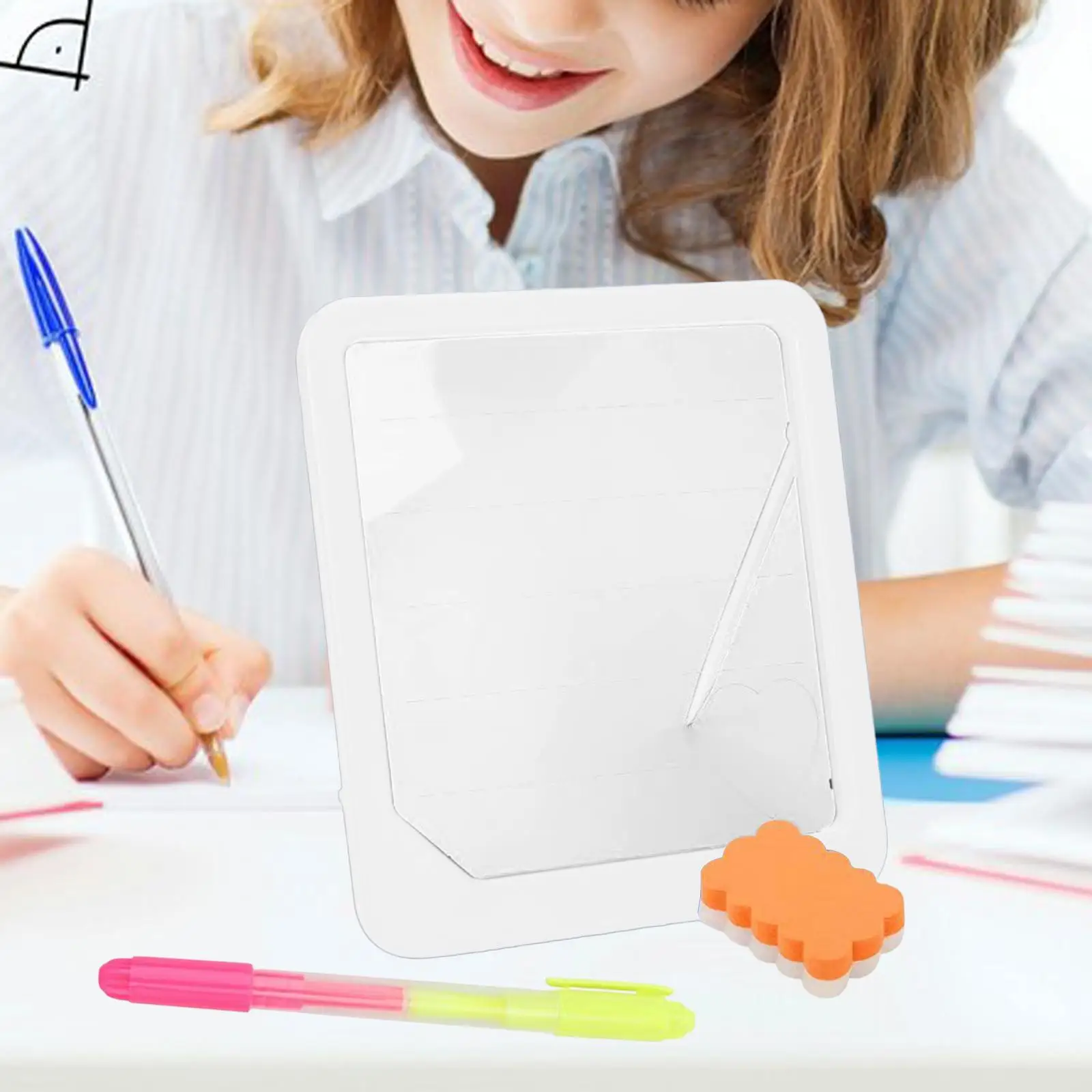 Writing Board Light up Drawing Board Science and Educational Toys Handwriting Child Sensory Educational Toy for Students Kids
