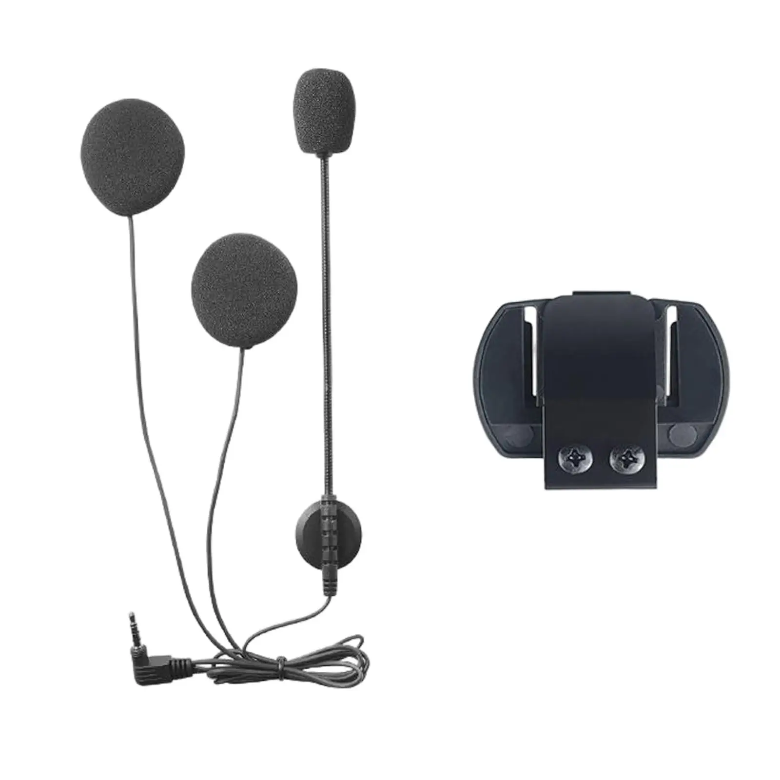 Upgrade Motorcycle Helmet Intercom Speakers Earphone Interphone Low Latency