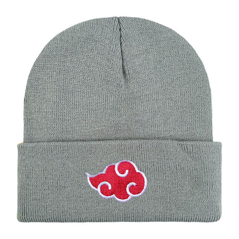 Naruto Akatsuki Gray Beanie