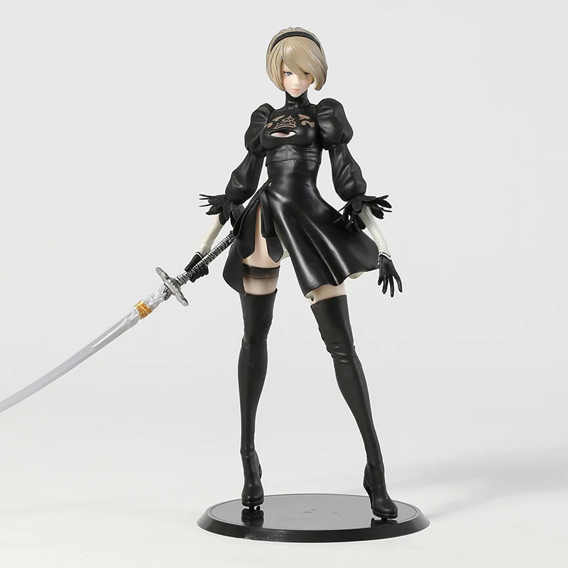 2 Type B,2B PVC Collectible Figure Statue Figure Toy Collectibles Decorations Crafts Gifts Moerc Action Figure NieR Automata Yorha No